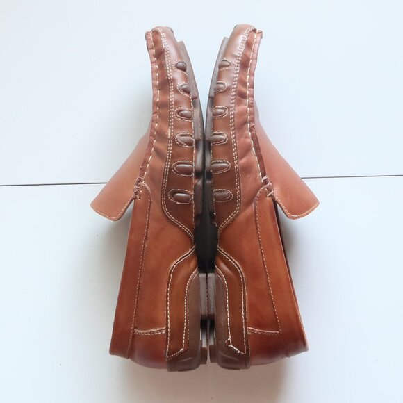 ALDO Men’s Light Brown Leather Driving Loafers Slip-On Casual Shoes Moccasins 12 main image 4
